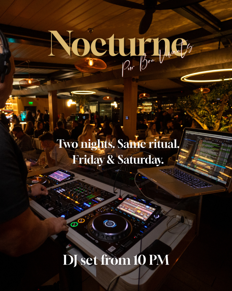 Nocturne-Every Friday & Saturday at C'est la Vie Rooftop - Live DJ